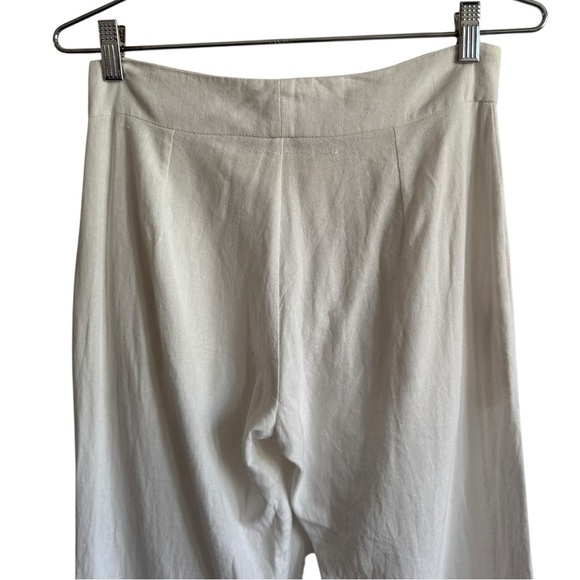 Jen's Pirate Booty Linen Blend Cropped Pants, Size XS - Picture 6 of 7